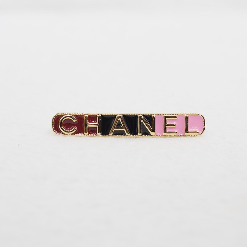 CHANEL B25 拼色髮夾-1