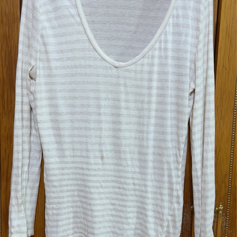 max Mara 條紋軟面料飾衣-0