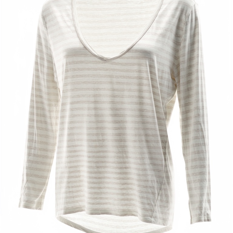 max Mara 條紋軟面料飾衣-0