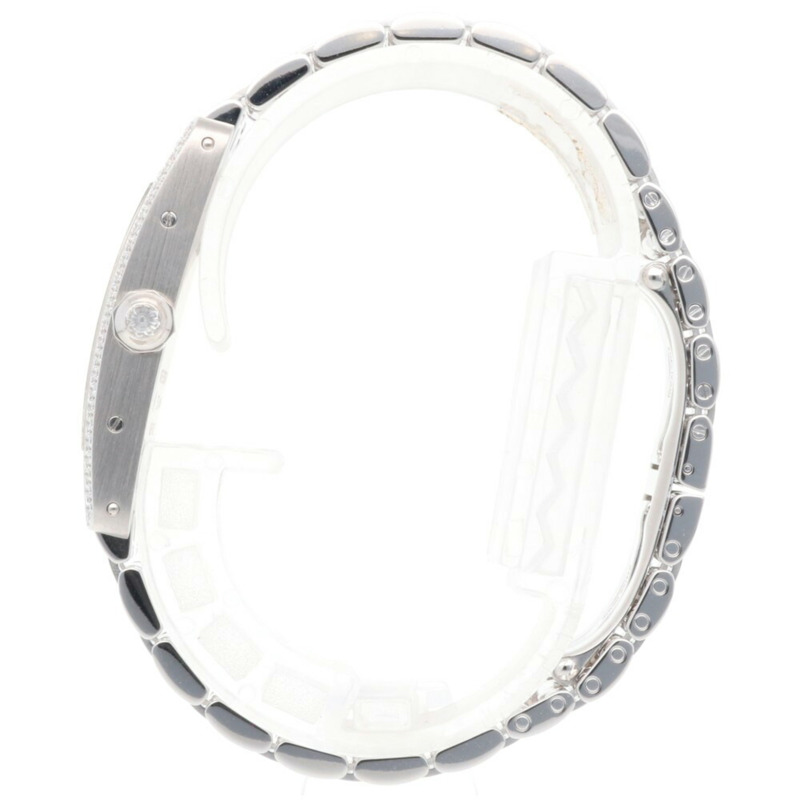 卡地亞 Tank Américaine SM 腕錶 18K金 2489 石英翻新女錶 卡地亞錶殼 鑽石 羅馬數位時標-3