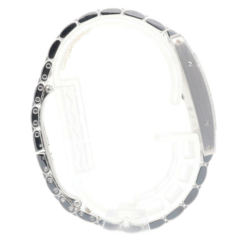 卡地亞 Tank Américaine SM 腕錶 18K金 2489 石英翻新女錶 卡地亞錶殼 鑽石 羅馬數位時標-6