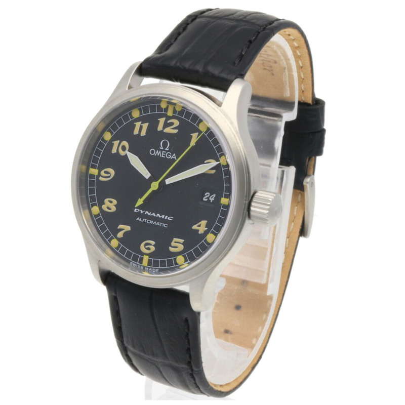 歐米茄 (Omega) 男士腕錶,不銹鋼材質,型號 5200.50,自動上鍊,已翻新拋光,編號 55678XXX-2