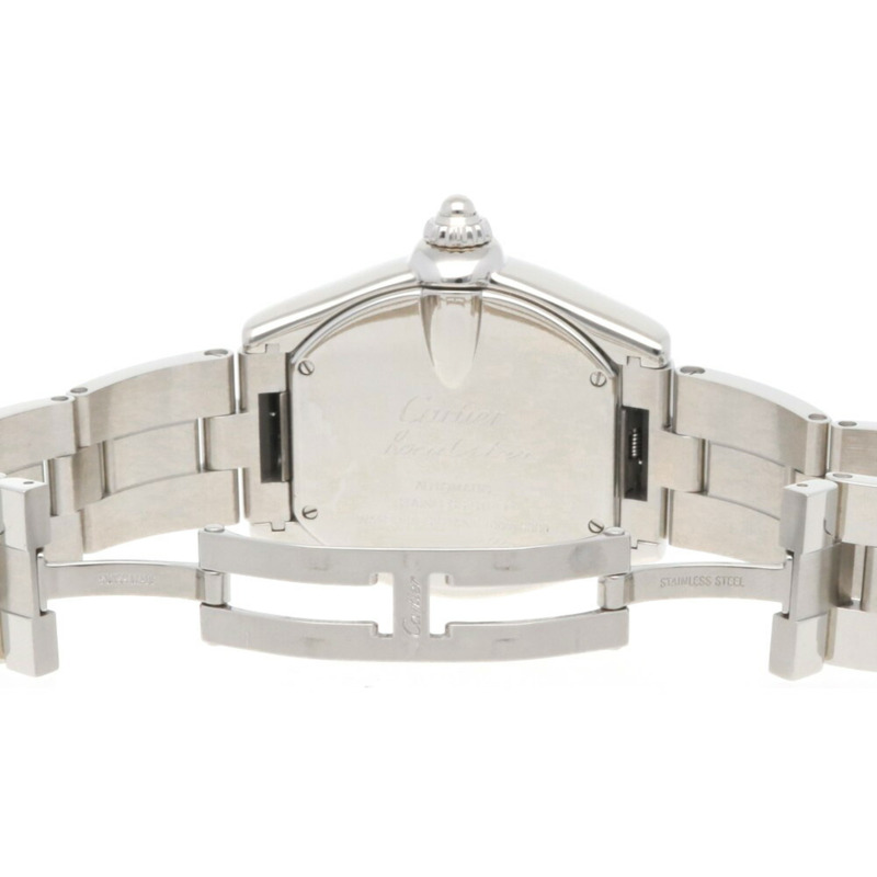 卡地亞 Roadster GMT腕錶,不鏽鋼材質,2722自動上鍊機芯,已翻新,男士款,卡地亞羅馬數位時標-8