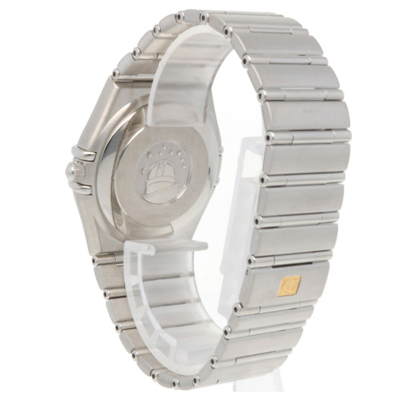 歐米茄星座系列腕錶,不鏽鋼自動上鍊,已翻新拋光,型號80261XXX,男款-4