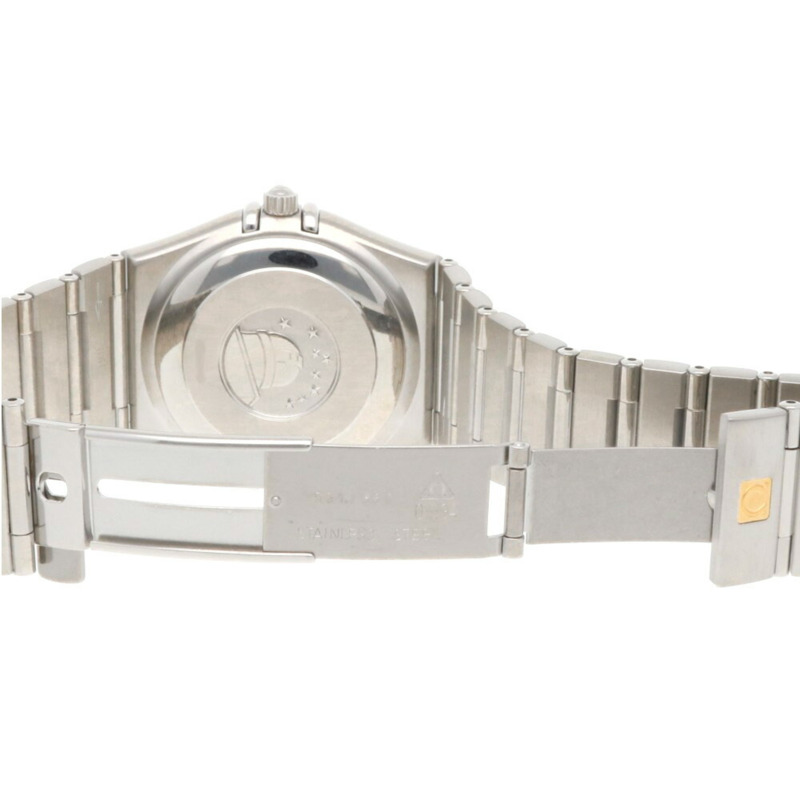 歐米茄星座系列腕錶,不鏽鋼自動上鍊,已翻新拋光,型號80261XXX,男款-8