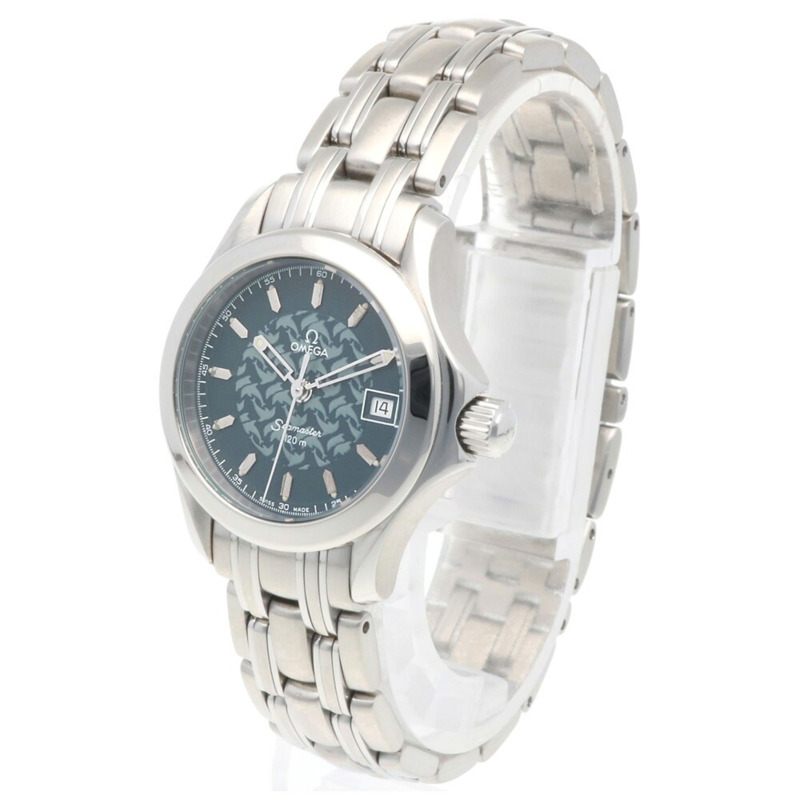 歐米茄海馬120 Jacques Mayol腕錶,不鏽鋼材質,型號25808000,石英機芯,翻新款,型號55545XXX,男士歐米茄-2