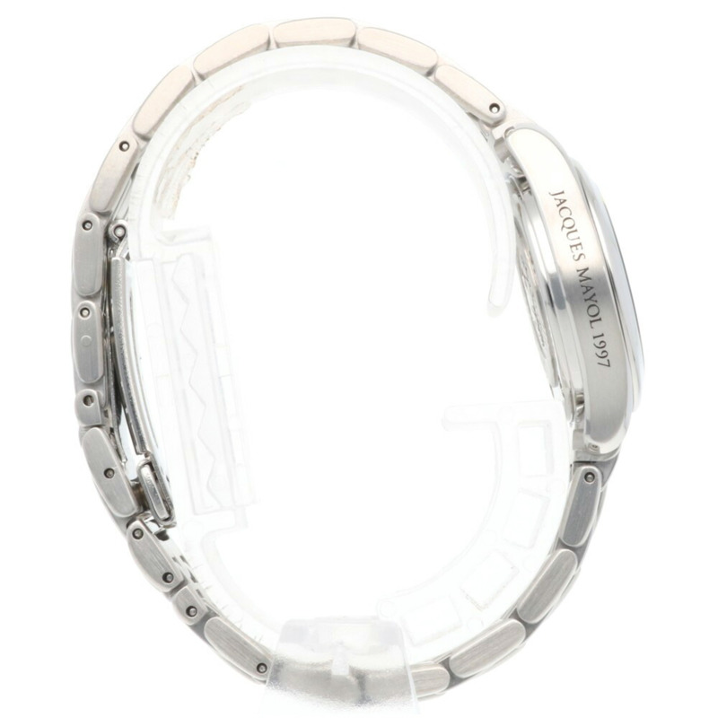 歐米茄海馬120 Jacques Mayol腕錶,不鏽鋼材質,型號25808000,石英機芯,翻新款,型號55545XXX,男士歐米茄-6