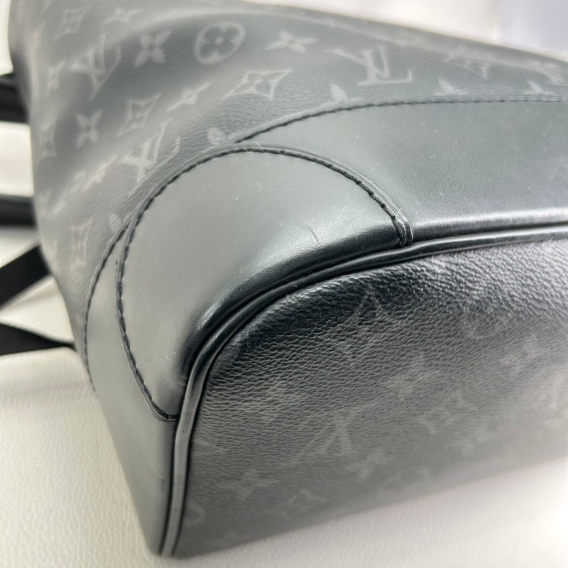 LOUIS VUITTON Steamer 經典老花鎖扣百搭通勤 帆布 小盒子書包背包雙肩包-7