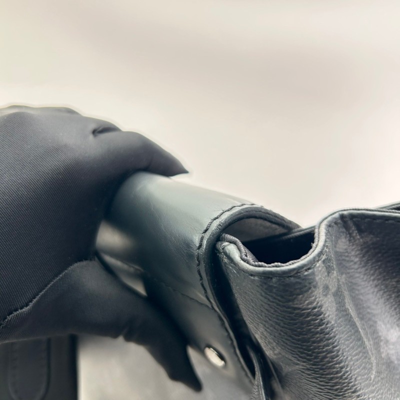 LOUIS VUITTON Steamer 經典老花鎖扣百搭通勤 帆布 小盒子書包背包雙肩包-13