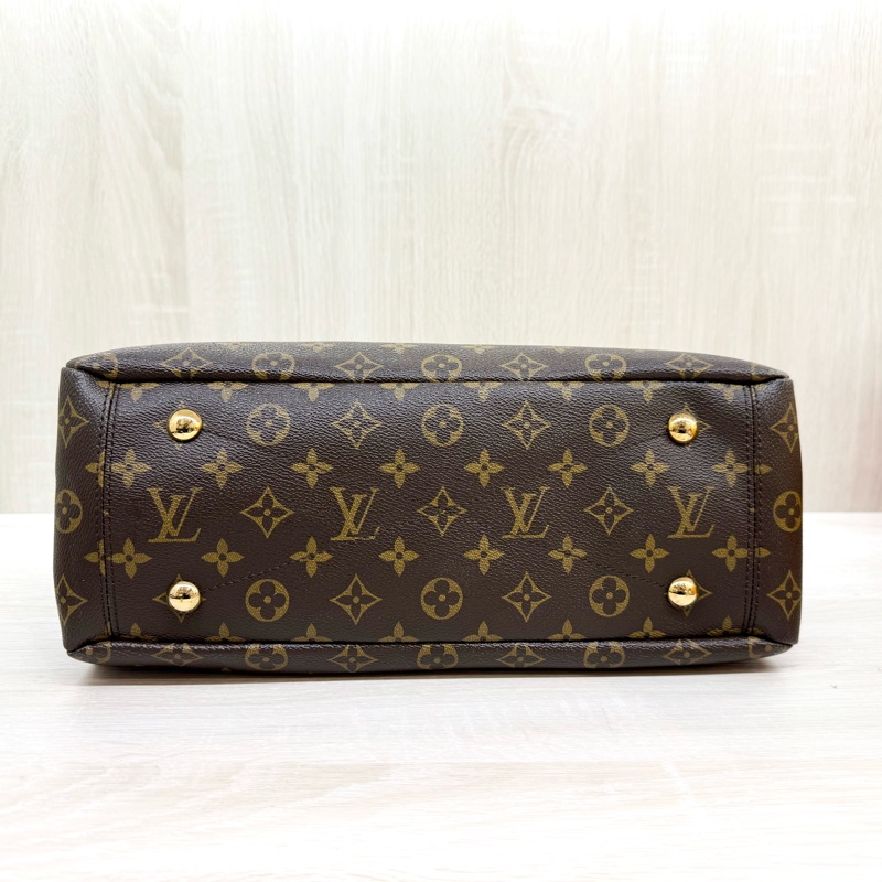 LV原花拼紫紅色兩用側背包/M40906-5