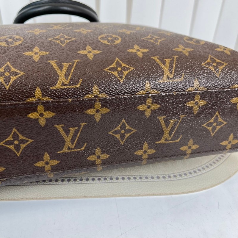 LV 老花電腦公事包 可拆卸肩帶-12