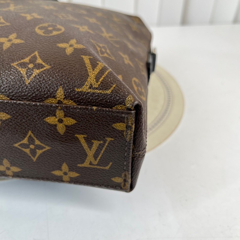 LV 老花電腦公事包 可拆卸肩帶-13