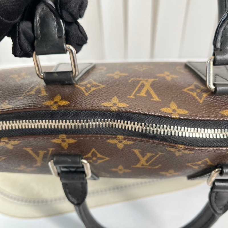 LV 老花電腦公事包 可拆卸肩帶-14