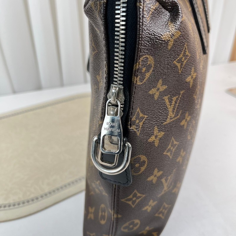 LV 老花電腦公事包 可拆卸肩帶-18