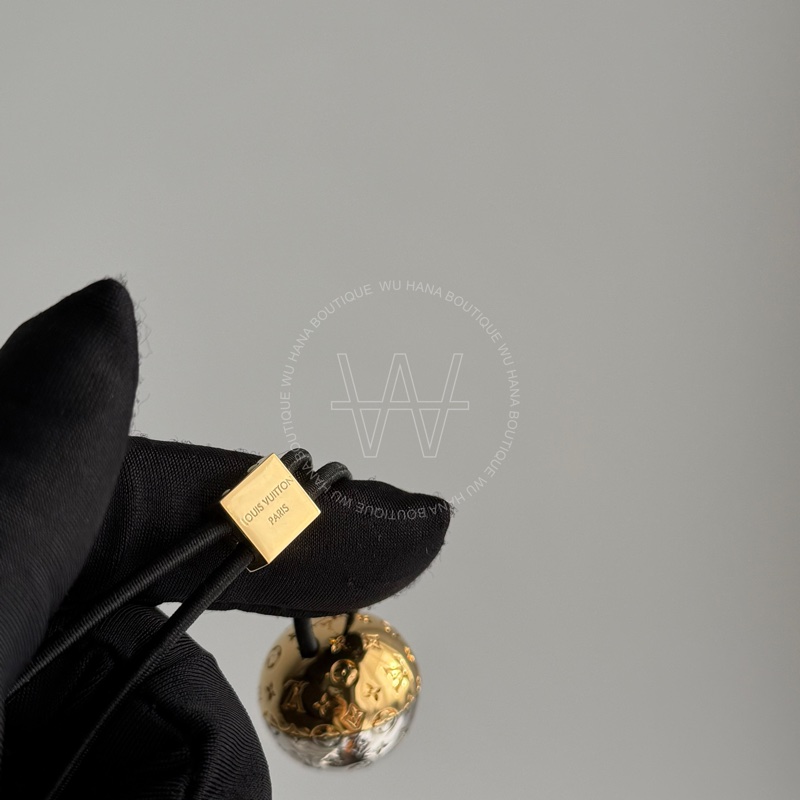 🤍LOUIS VUITTON髮圈/LV髮圈/LV髮飾/LV禮品/聖誕交換禮物推薦(M80266)🤍無花果精品-1