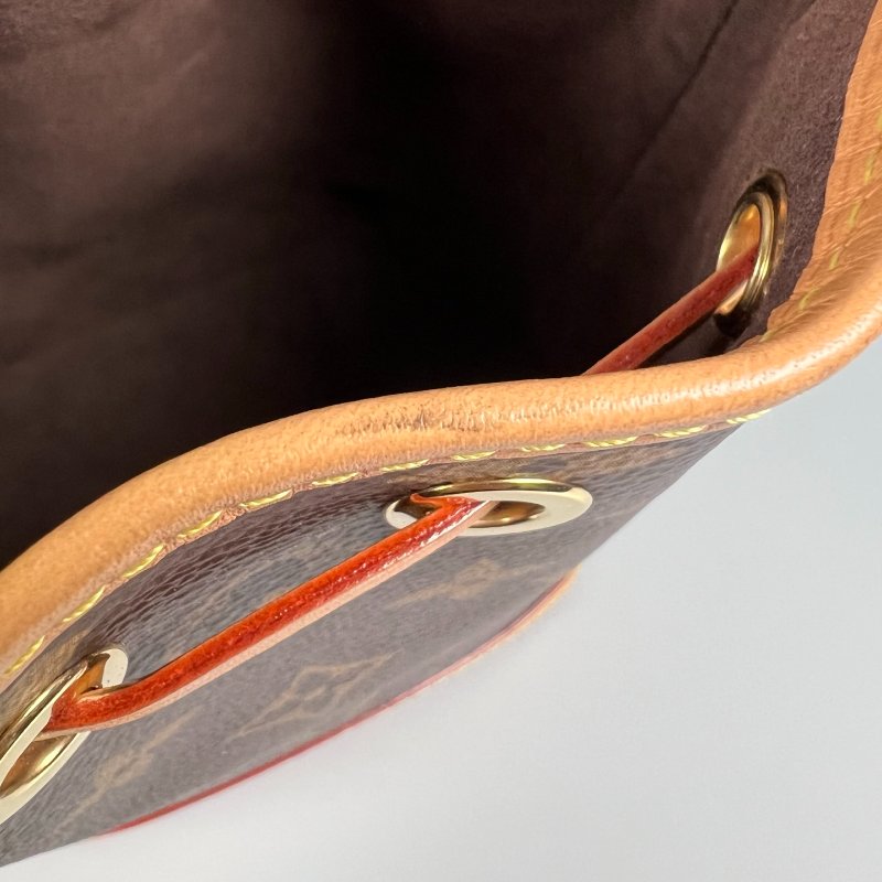 LV M81266/晶片款 老花Nano Noé 水桶包-6