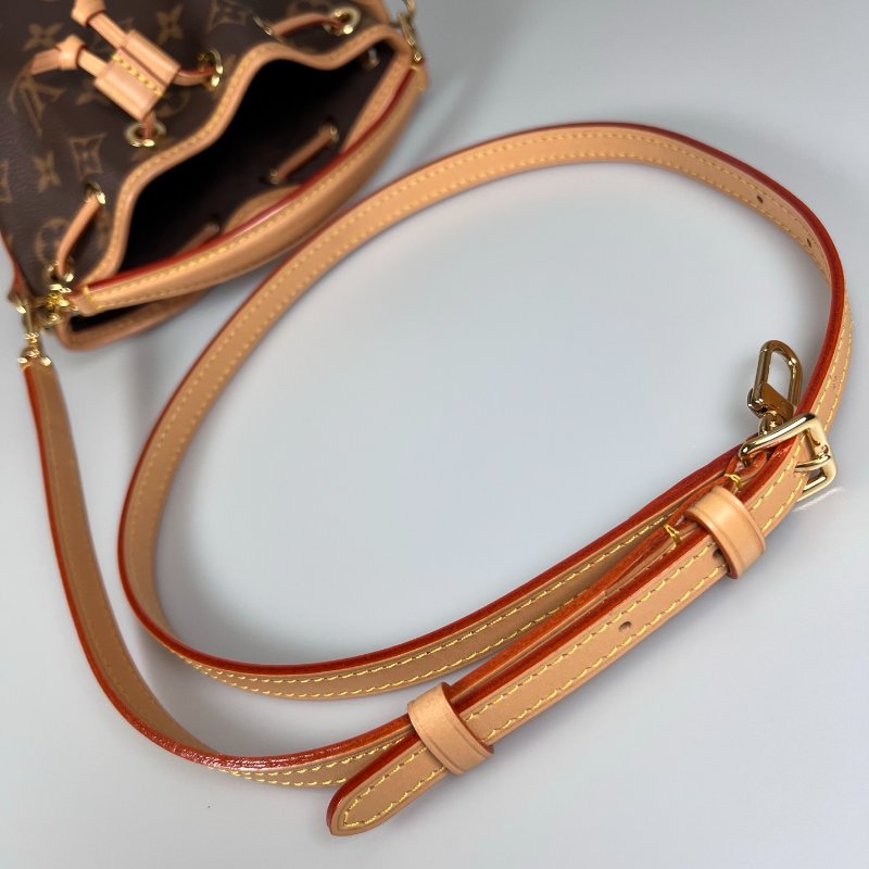 LV M81266/晶片款 老花Nano Noé 水桶包-9