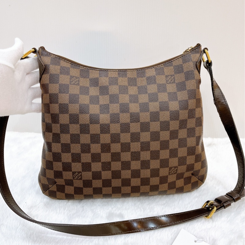 莉亞精品♡LV棋盤格斜背包 二手美包-4