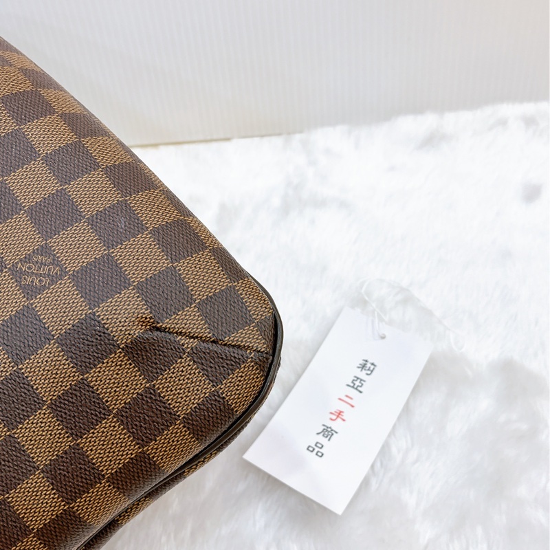 莉亞精品♡LV棋盤格斜背包 二手美包-10