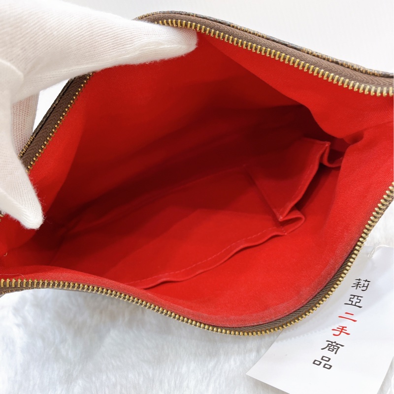 莉亞精品♡LV棋盤格斜背包 二手美包-14