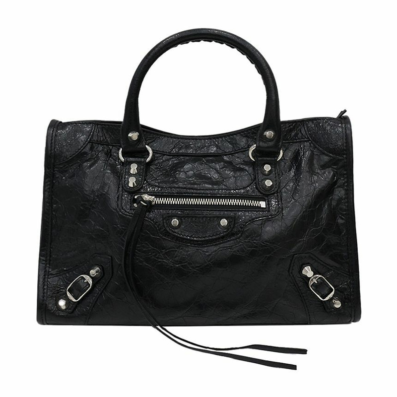 BALENCIAGA Le City 小號手提包 黑色-0