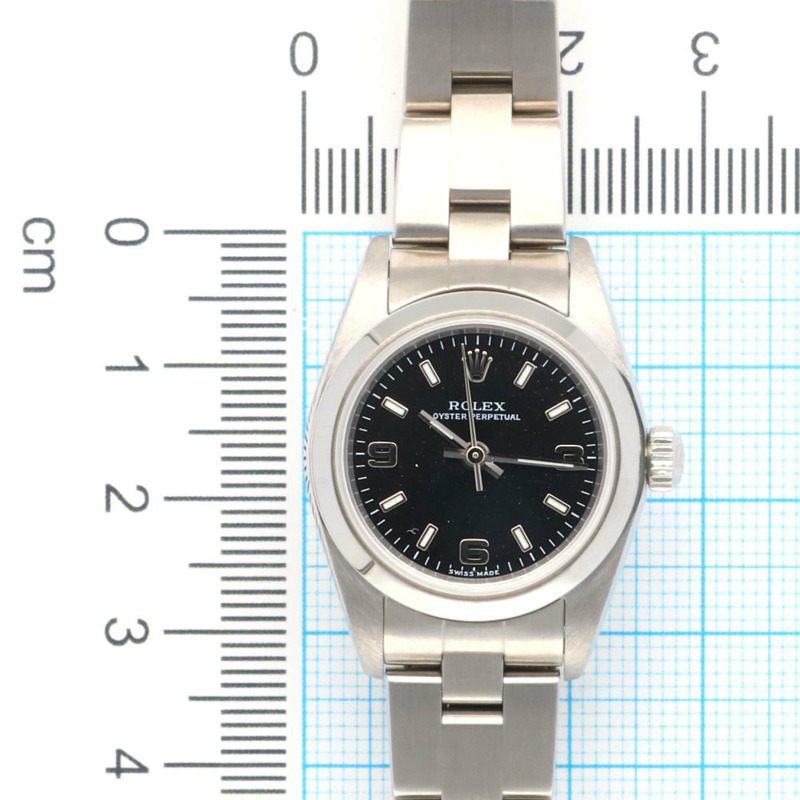 勞力士蠔式恆動腕錶,不鏽鋼材質,76080自動上鍊,經過全面翻新拋光,Y字編號,女士款-10