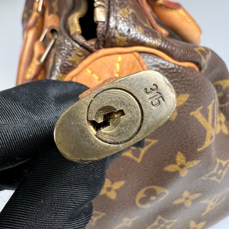 LV M41528 老花SPEEDY25手提包-7