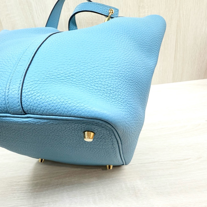 HERMRS北方藍金釦菜籃子PICOTIN22-10