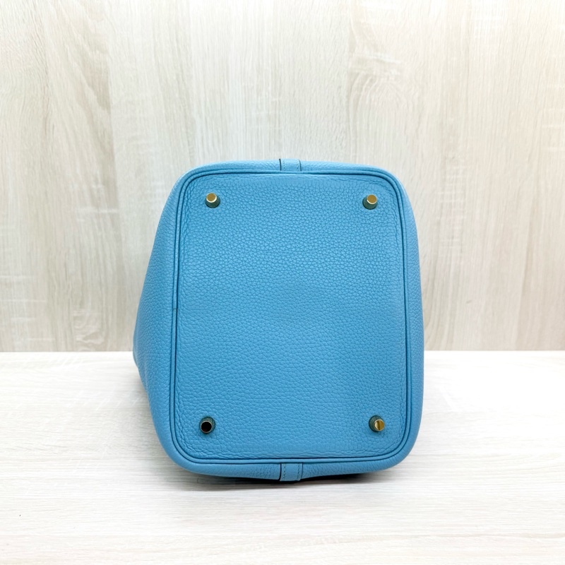 HERMRS北方藍金釦菜籃子PICOTIN22-12