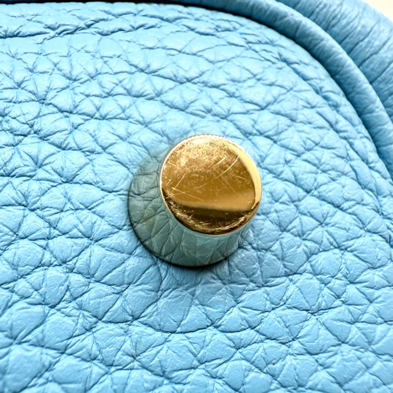 HERMRS北方藍金釦菜籃子PICOTIN22-15