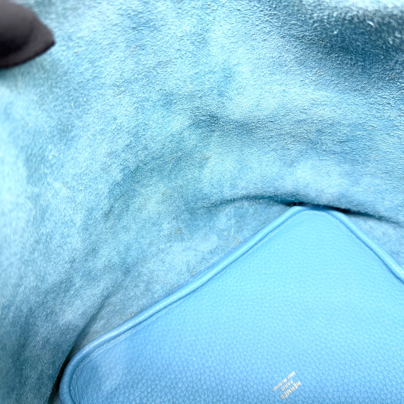 HERMRS北方藍金釦菜籃子PICOTIN22-18