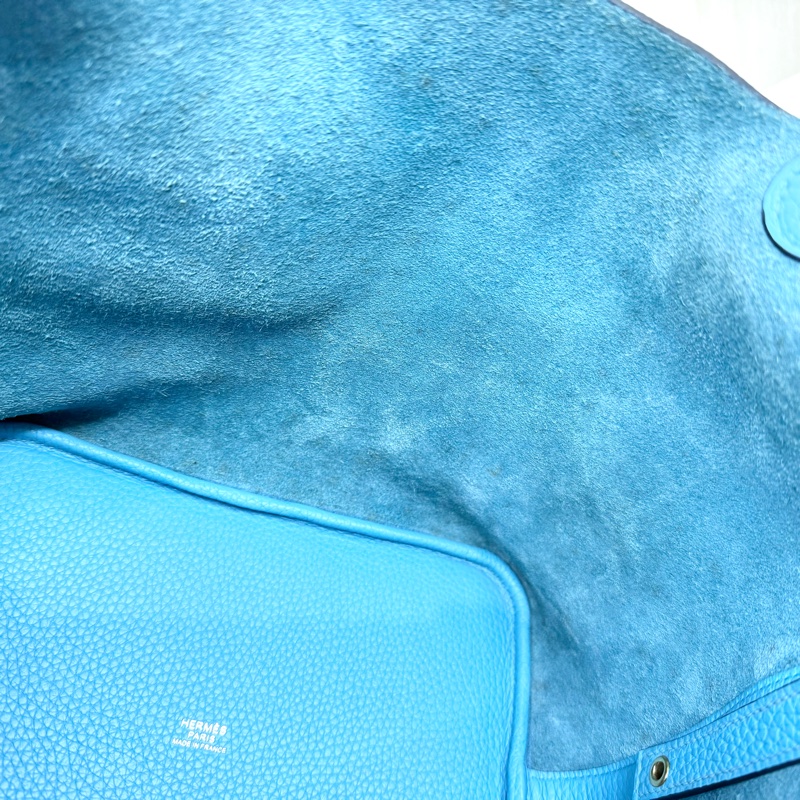 HERMRS北方藍金釦菜籃子PICOTIN22-19