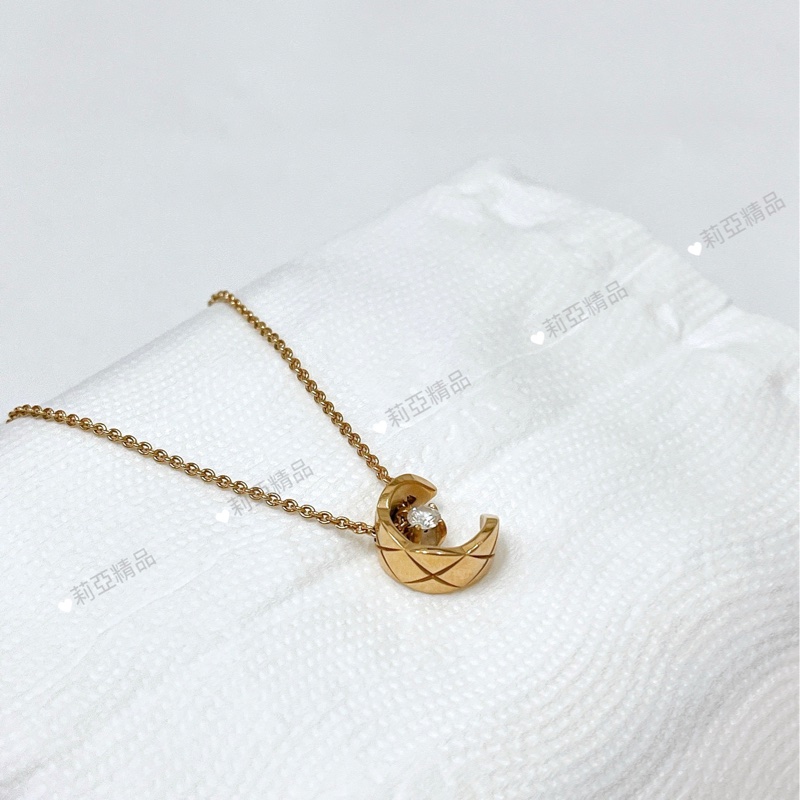 莉亞精品♡Chanel coco crush 水冰月 金色 二手-5