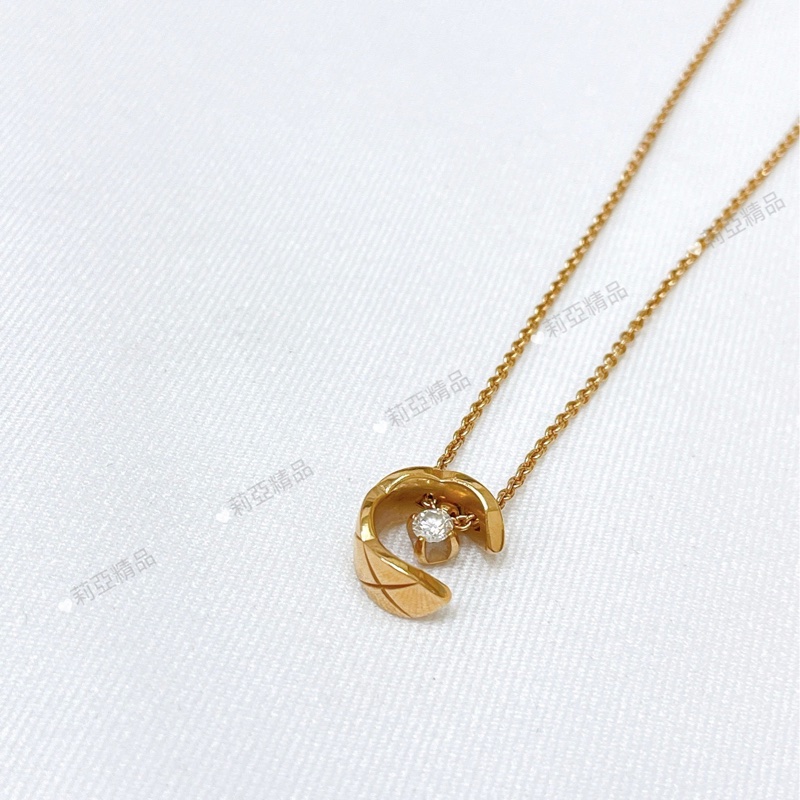 莉亞精品♡Chanel coco crush 水冰月 金色 二手-6