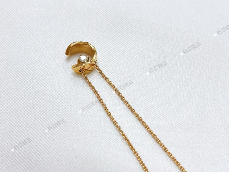 莉亞精品♡Chanel coco crush 水冰月 金色 二手-9