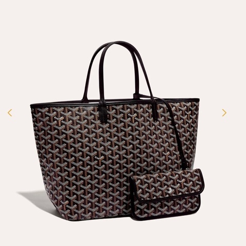 全新Goyard 黑色托特包SAINT LOUIS PM
