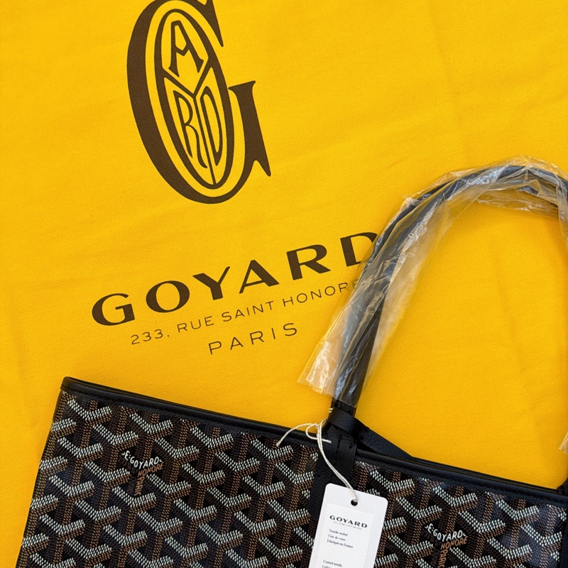 全新Goyard 黑色托特包SAINT LOUIS PM-2