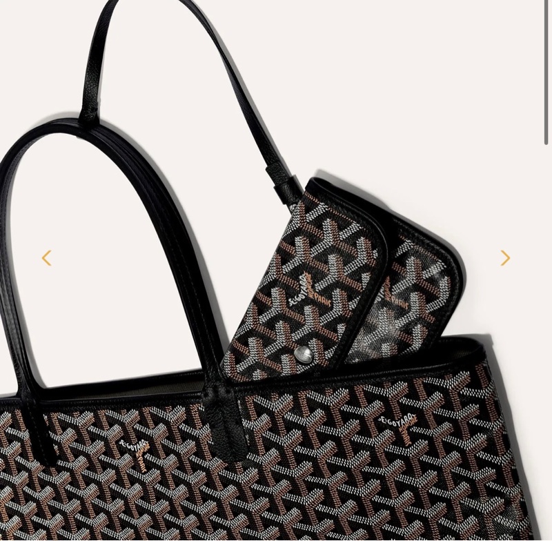 全新Goyard 黑色托特包SAINT LOUIS PM-3