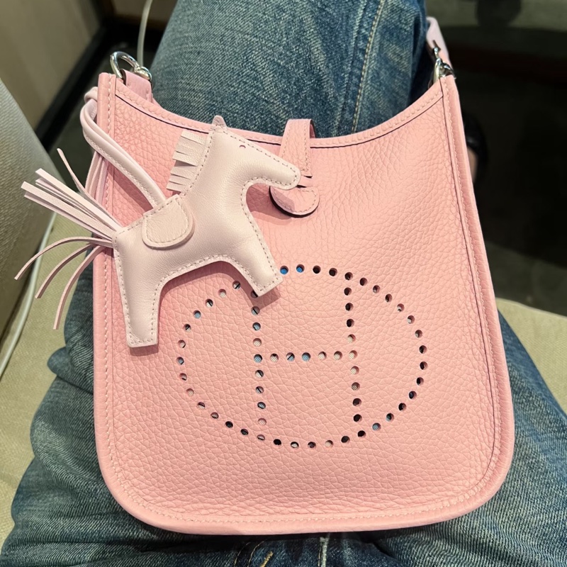 售全新閒置Hermes超可愛粉色小馬-0