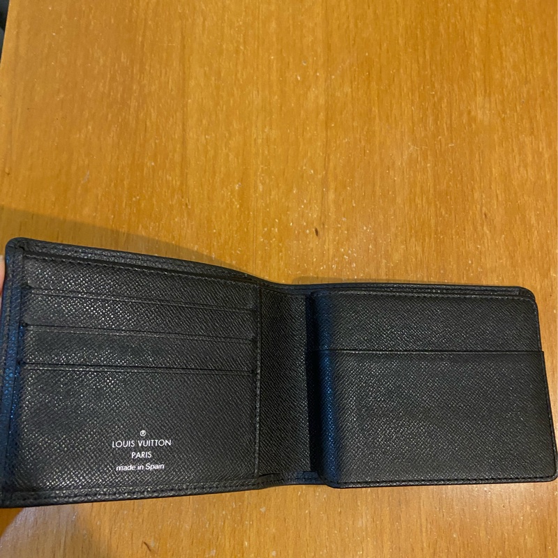 LV 男用皮夾(黑色)-15