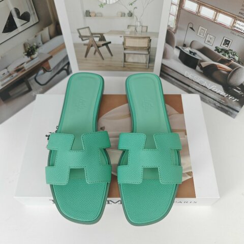 Hermès Oran 漫畫綠 37碼