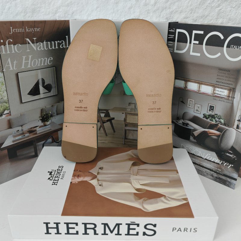 Hermès Oran 漫畫綠 37碼-4