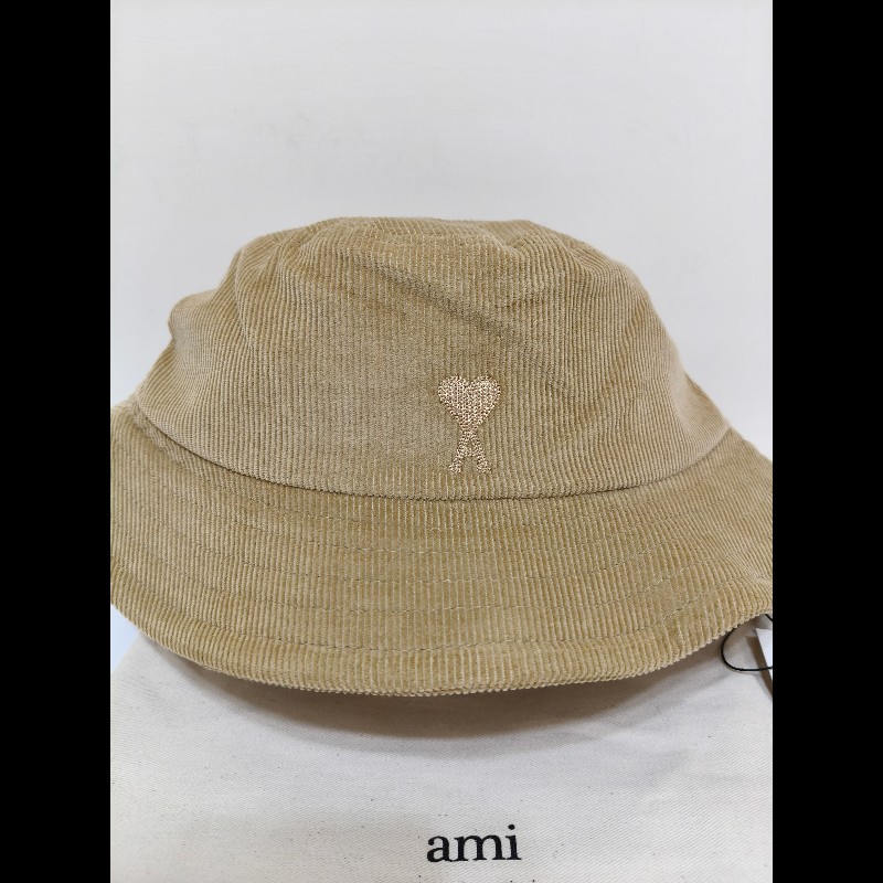 全新正品Ami paris 燈芯絨漁夫帽-2