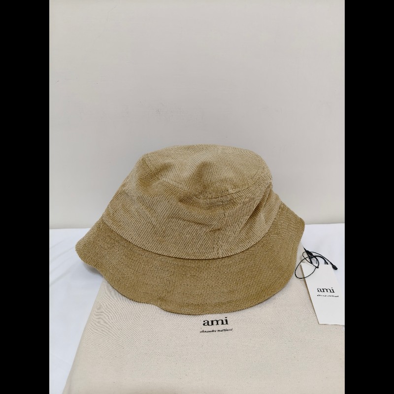 全新正品Ami paris 燈芯絨漁夫帽-3