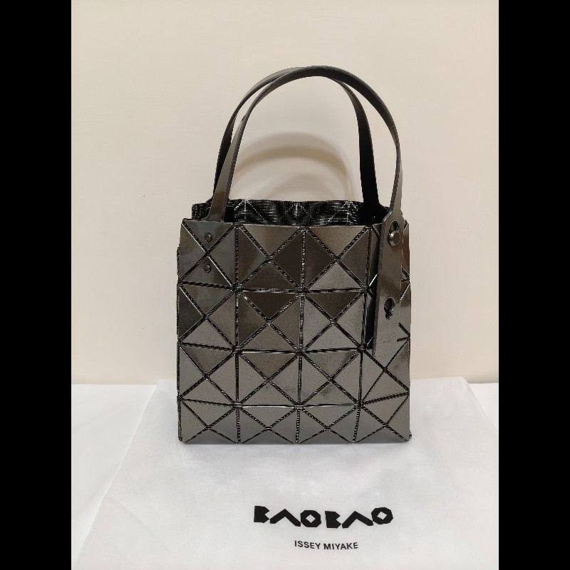 全新日本購回三宅一生issey miyake baobao Gunmetal 大鑽石包-1