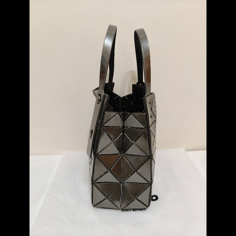 全新日本購回三宅一生issey miyake baobao Gunmetal 大鑽石包-2
