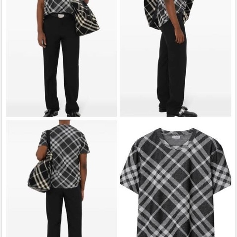 BURBERRY英國男款格紋上衣XS