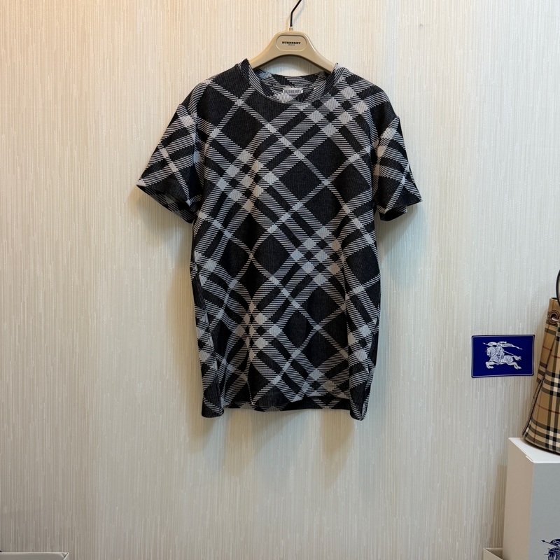 BURBERRY英國男款格紋上衣XS-1