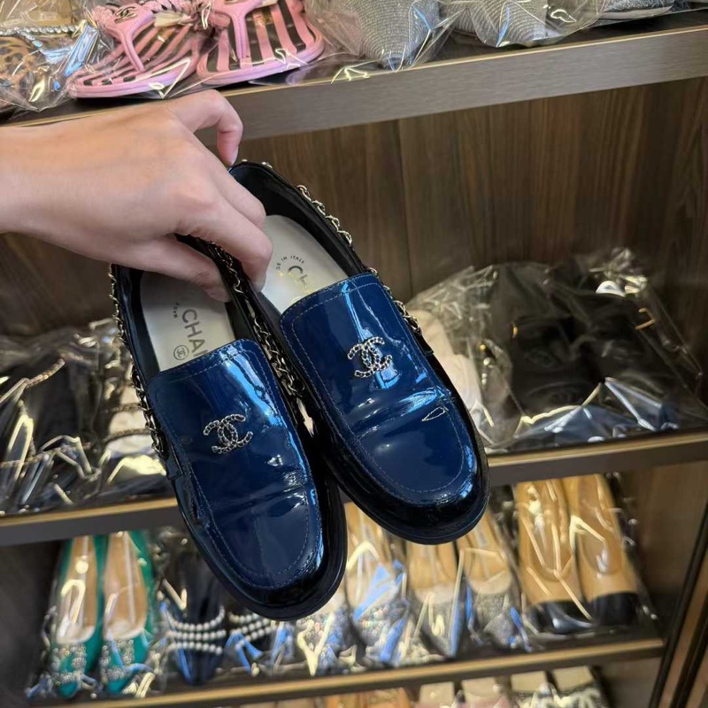 chanel 樂福鞋 36號 已貼底 98新-0