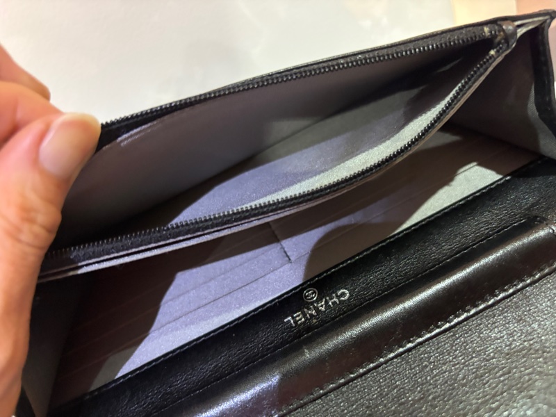 Chanel 香奈兒 經典 雙C logo 小羊皮WOC-3